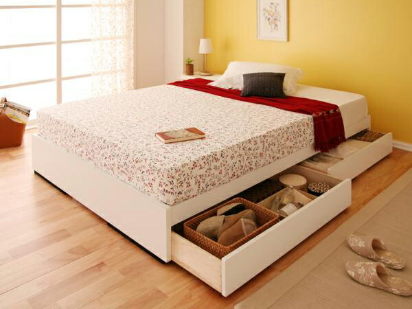 おしゃれ 土台 ヘッドレス ヘッドレス チェストベッド ボンネルcマットレス付き 大容量 引き出し付き 収納付き ノーヘッド ベッド チェストベッド 高級 姫系 引き出し アンティーク フレーム ヘッドレス ダブル ダブル ミドル ベッド 収納付き フレーム かわいい ベッド