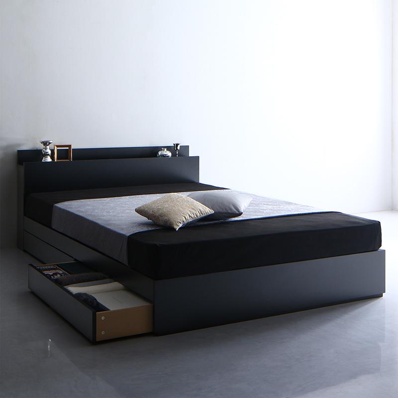 ベッド下収納 充電 フレーム メンズ リモコン チェストベッド 充電 メガネ 引き出し付き 土台 スマホ コンセント リモコン おしゃれ チェスト ヘッドボード 大容量 モダン 棚 おしゃれ 引き出し ベッド Sポケットcマットレス付 ダブル デザイナーズ 下収納 箱型 チェスト