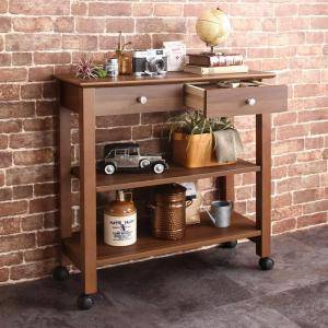 幅75 炊飯器置き場 スリム キッチンワゴン キッチン 引出 スリム ヴィンテージ 移動式 作業台 キッチンワゴン ブルックリン キッチン おしゃれ 薄型 高さ73 完成品 北欧 レトロ キッチンワゴン キャスター 収納 キャスター付き 奥行30 キャスター付き 炊飯器 木製 約