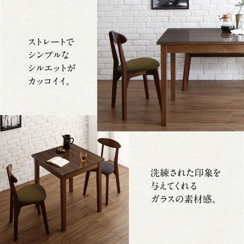 ダイニングテーブルセット 木製 1人用 椅子 一人暮らし コンパクト 小さめ 2点 机 チェア1脚 幅68 1人用 デザイナーズ パイン ガラス ウォールナット 正方形 ダイニングテーブルセット 1人用 椅子 一人暮らし コンパクト 小さめ ワンルーム おしゃれ 安い 北欧 食卓 2
