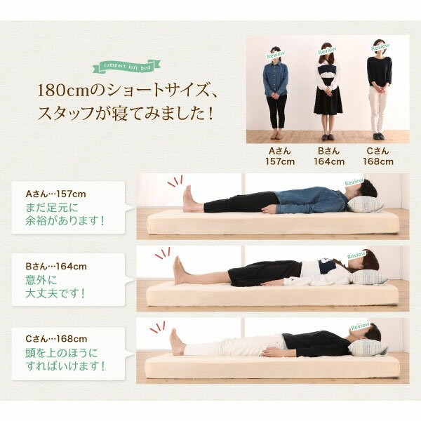 パーティを彩るご馳走や ロフトベッド シングル 一人暮らし ショート丈 ...