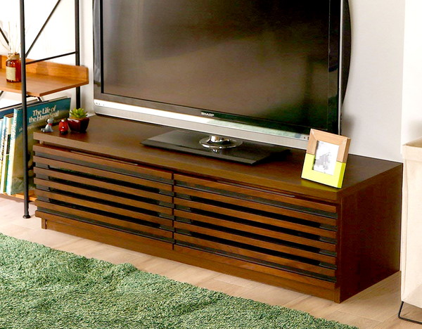 送料無料 楽天市場 テレビ台 おしゃれ 安い 北欧 ローボード テレビボード 収納 150 ダークブラウン 茶色 薄型 幅150 Tv台 テレビラック Tvボード Woods ウッズ 独創的 Lexusoman Com