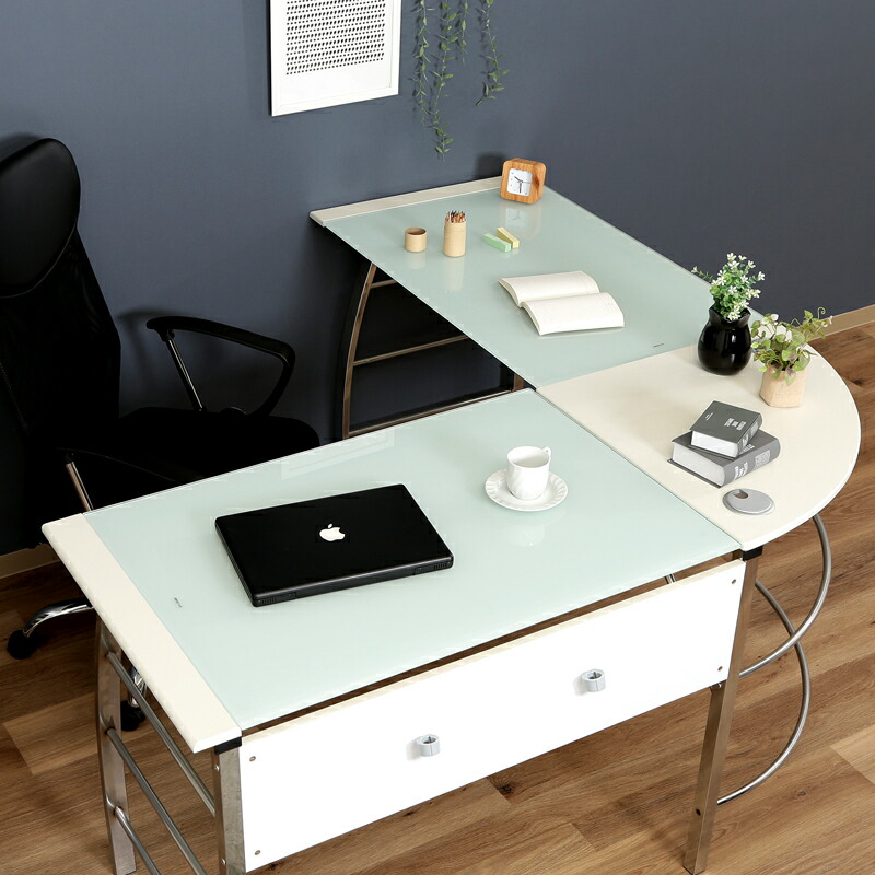 パソコンデスク Pcデスク オフィス おしゃれ ガラス 机 北欧 コーナー オフィスデスク 幅155インテリア 寝具 収納 L型 安い シンプル L字 収納 白 ワイド ガラス 約 幅155 パソコンデスク 机 デスク Pcデスク おしゃれ 安い 北欧 シンプル オフィス L字 コーナー L型