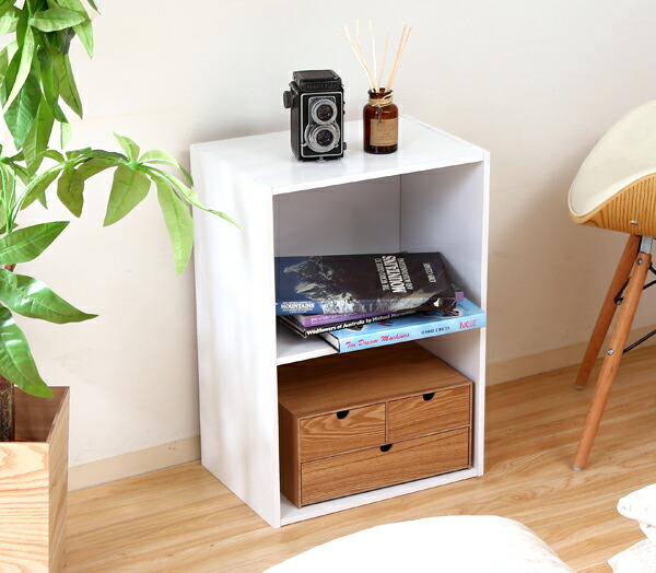 本棚 おしゃれ 北欧 安い 収納 整理 棚 ラック 大容量 子供 シェルフ 書棚 単行本 コミック 文庫本 漫画 マンガ Cd Dvd マガジンラック ホワイト 幅42 奥行29 高さ60 あす楽対応