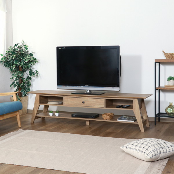 テレビ台 ローボード おしゃれ 安い 収納 配線 北欧 テレビボード 棚 木製 ロータイプ TV台 テレビラック TVボード|WOODS(ウッズ)