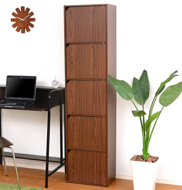 楽天市場】あす楽 本棚 隙間 収納 整理 マガジンラック 安い スリム