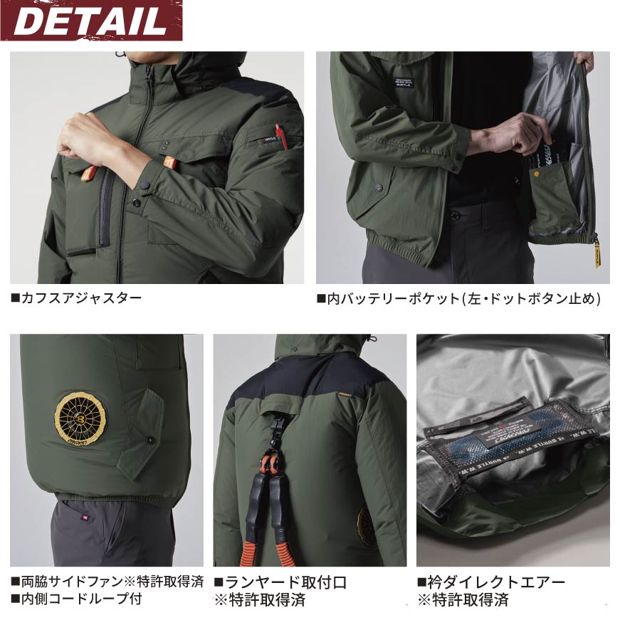 BURTLEAC2041AC 夾克 [Burtle AIRCRAFT 飛機夾克，長袖，帶帽，男女通用，天然材質，防中暑]