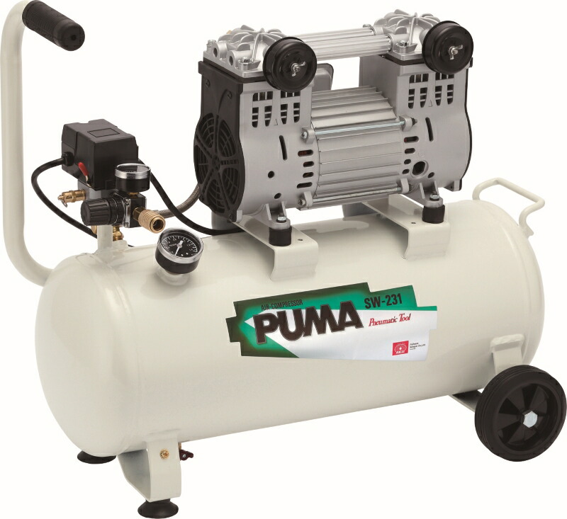コンプレッサー 200V 電動コンプレッサー 1HP 1.25kw 100V｜サン・アルゲン
