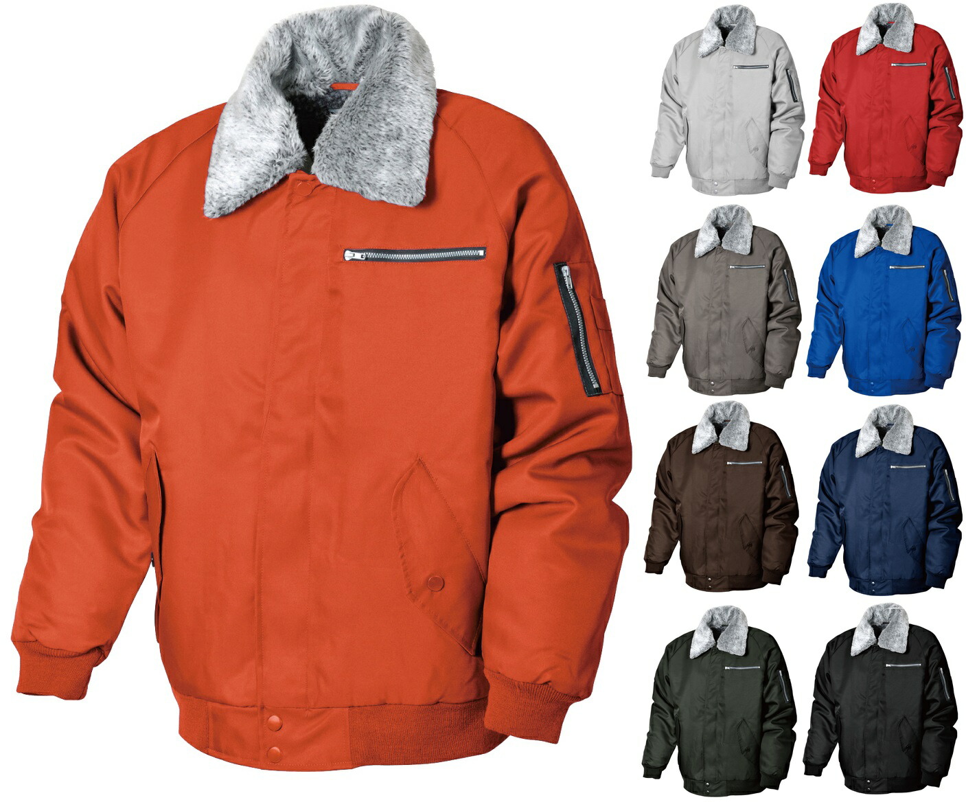 S.E.V. MARCAL 三段鳶 ドカジャンジャンパー マーシャル 4Lサイズ 希少 三段鳶 ドカジャン パイロットジャンパー マーシャル L