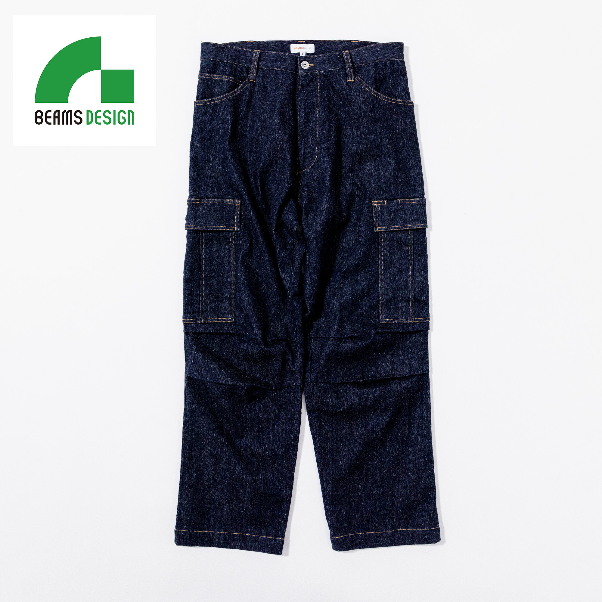 美品‼️brochure デニムカーゴパンツ　sizeM SSZ BEAMS 楽天市場】BEAMS DESIGN デニムカーゴパンツ 2702-08 メンズ