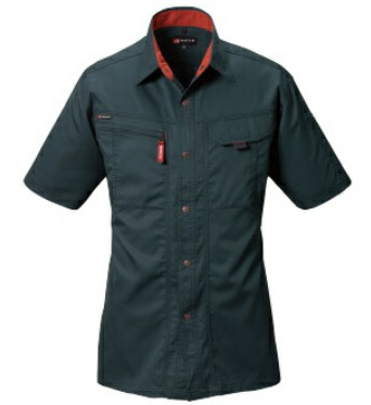 スーパーソフト 8025半袖シャツ4L-5L 綿１００％ソフトババリー バートル春夏物作業服 4,136円