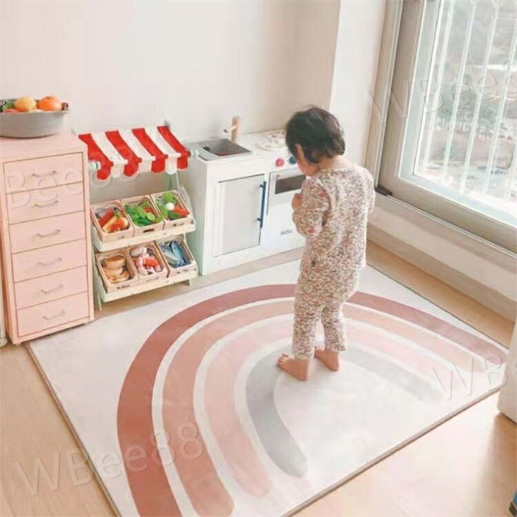 ラグ 洗える ラグ 200x300cm カーペット 50x80cm ラグマット おしゃれ 北欧 ラグ オールシーズン 夏 冬 ウォッシャブル 滑り止め 大判 耐磨 ふわふわ 高級感 寝室 雰囲気 子供部屋 高密度 シンプル リビング ホットカーペット対応 ふわふわ 柔らかい 通年 新生活｜WBee88