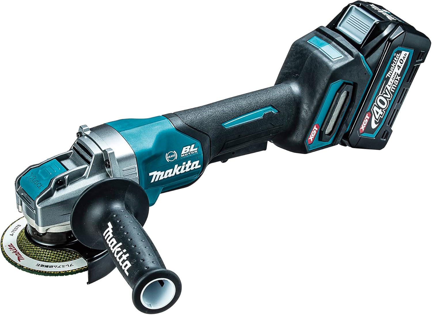 マキタ(Makita) １００ミリ充電式ディスクグラインダ 40Vmax4Ah バッテリ2本・充電器・ケース付 GA045GRMX｜ワーカーパーク