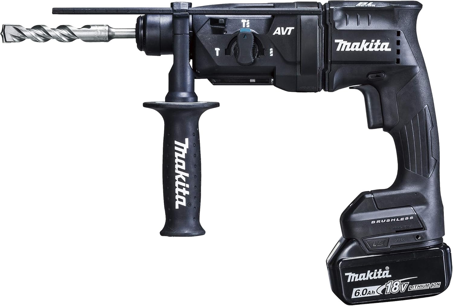 マキタ 充電式ハンマドリル18V 18mm/ハツリ可 SDS+ バッテリ・充電器付 黒 HR182DRGXB｜ワーカーパーク