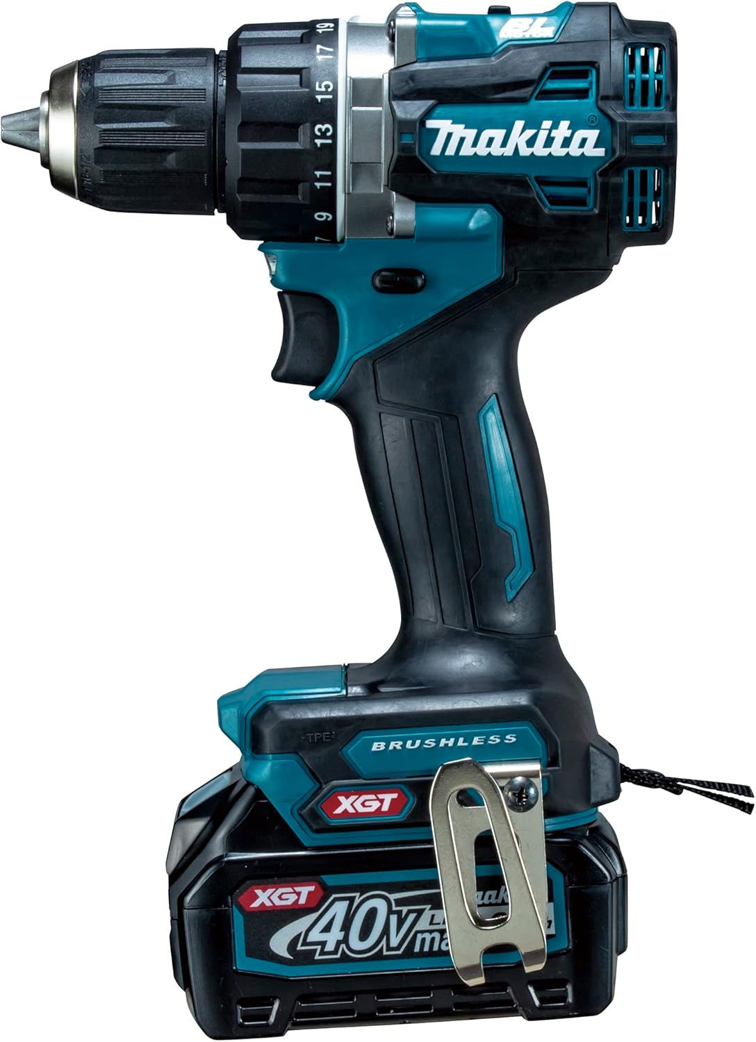 マキタ(Makita) 申し受ける式ドライバドリル 40Vmax2.5Ah バッテリ2本・申し受ける器・容れもの付 DF002GRDX