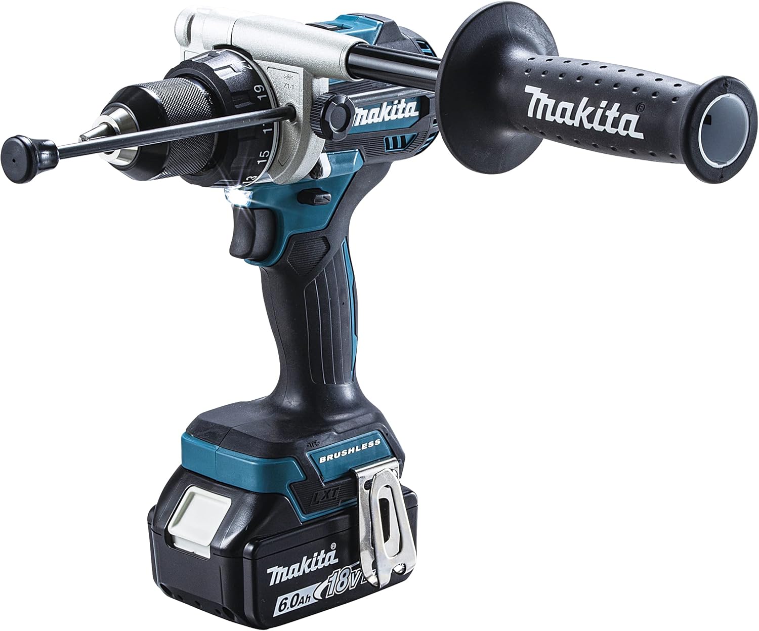 楽天市場】マキタ(Makita) 充電式震動ドライバドリル 18V6Ah バッテリ2 