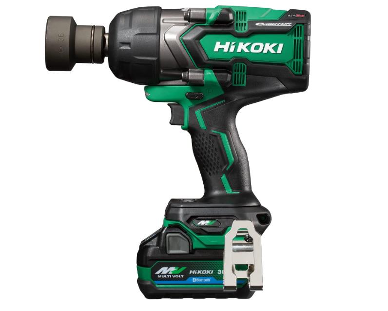 HiKOKI(ハイコーキ) 36V 充電式 インパクトレンチ 四角ドライブ19mm 蓄電池2個 充電器 ケース付き WR36DF(2XPSZ)