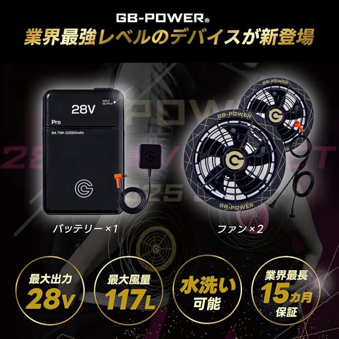 楽天市場】ウィンドコア 24Vバッテリー・ファンセット WZ4650