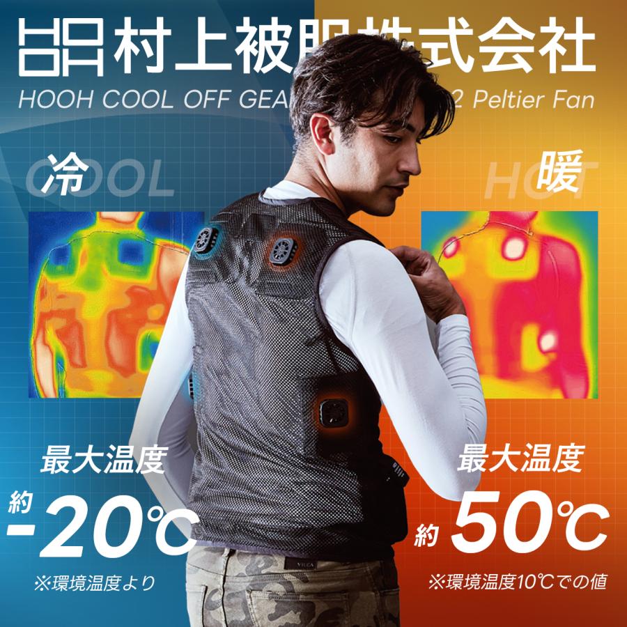 楽天市場】冷暖切替えベスト ULTRA 温熱 冷却 ペルチェベスト