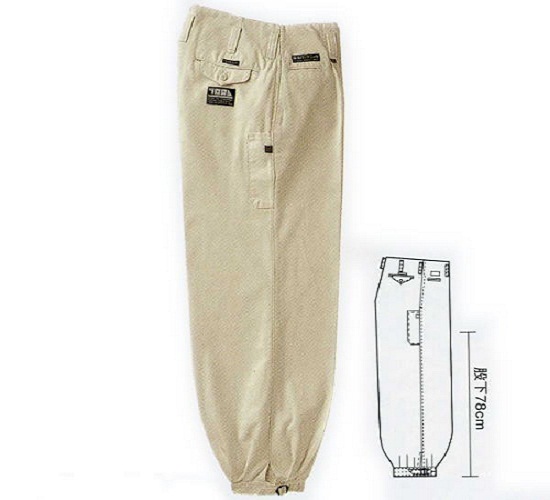 寅壱 鳶服 4441-414 ロングニッカ 綿100% 73～100cm 廃番色・在庫処分あり