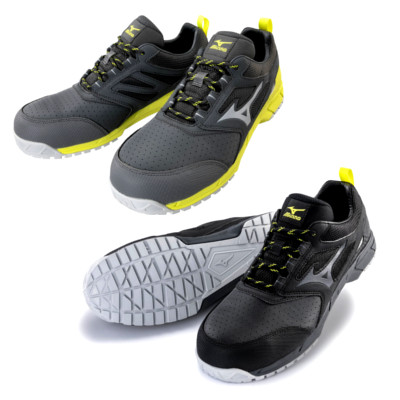 ミズノ 安全性のある靴 MIZUNO オールマイティ AS15LF1GA2002 静電気帯電押しとどめる
