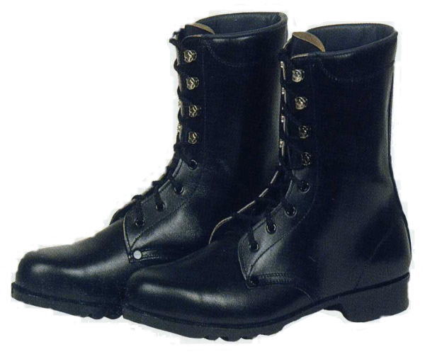 chemical resistant leather boots