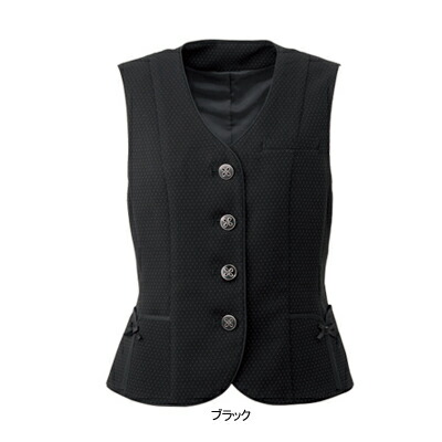 事務服・制服・オフィスウェア ヌーヴォ FV30609 ベスト 5号-19号|作業服・空調服・防寒着キンショウ