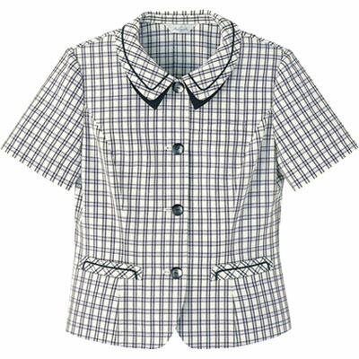 事務服・制服・オフィスウェア ピエ L5561-01 オーバーブラウス 19号