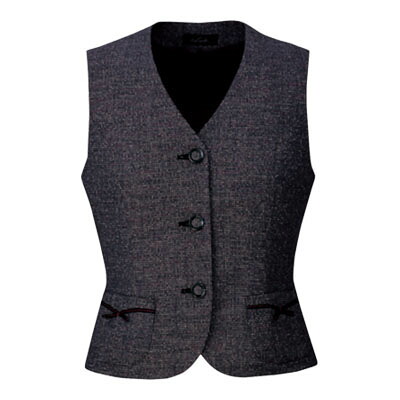 事務服・制服・オフィスウェア ピエ V0430-90 ベスト(3ツボタン) 7号|作業服・空調服・防寒着キンショウ