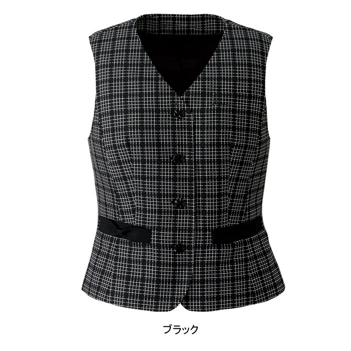 事務服・制服・オフィスウェア ヌーヴォ FV36125 ベスト 21号-23号|作業服・空調服・防寒着キンショウ