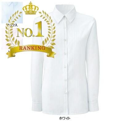 〈ランキング1位入賞〉事務服・制服・オフィスウェア ヌーヴォ FB75508 ブラウス（長袖） 5号-19号