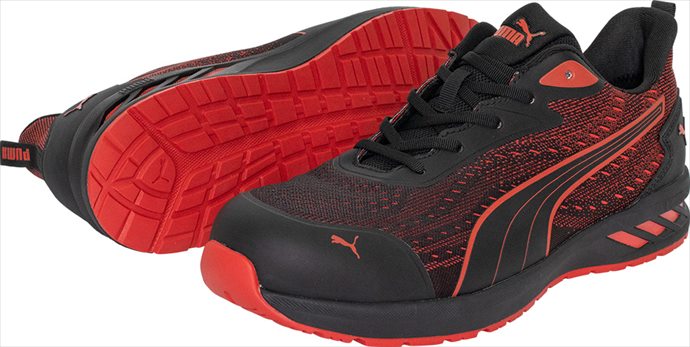 プーマ セーフティー PUMA SAFETY Glide Red Low グライド ロー シューズ メンズ ユニセックス 安全靴 カジュアル ストリート おしゃれ 644050 レッド