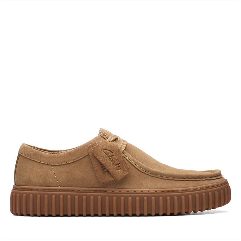 クラークス Clarks TORHILL LO トーヒルロー メンズ ユニセックス ダークサンドスエード 26173471 DARK-SAND