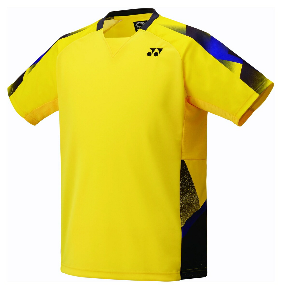 ヨネックス ゲームシャツ ユニL ブラック/イエロー ヨネックス / YONEX】ジュニアゲームシャツ ブラック J120ウェア
