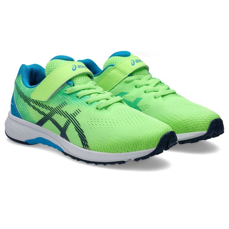 アシックス asics 1154A195 LAZERBEAM ライトグリーン/ネイビーブルー