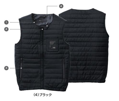 楽天市場】防寒着 防寒ベスト 桑和 8234-06 メンズ 秋冬 作業着 作業服