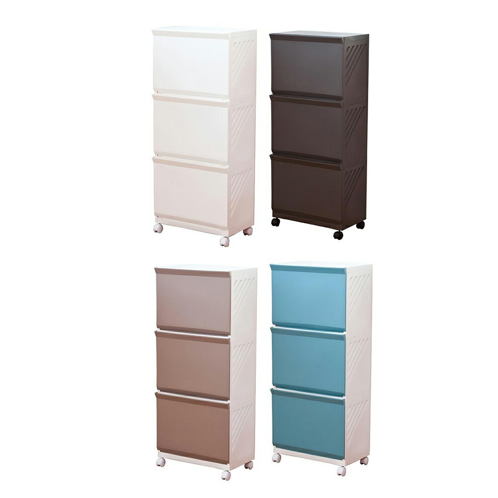 3段3段 キャスター付きのボックス型脱衣カゴ ランドリーボックス 3段3段 Clevan 収納ボックス 洗濯かごインテリア 寝具 収納 Clevan 洗濯かご ワールドデポ