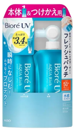 ビオレアクアリッチuvウォーターエッセンス 大容量105g 8個set 新品 Amazon.co.jp: 花王 ビオレUV アクアリッチ ライトアップ