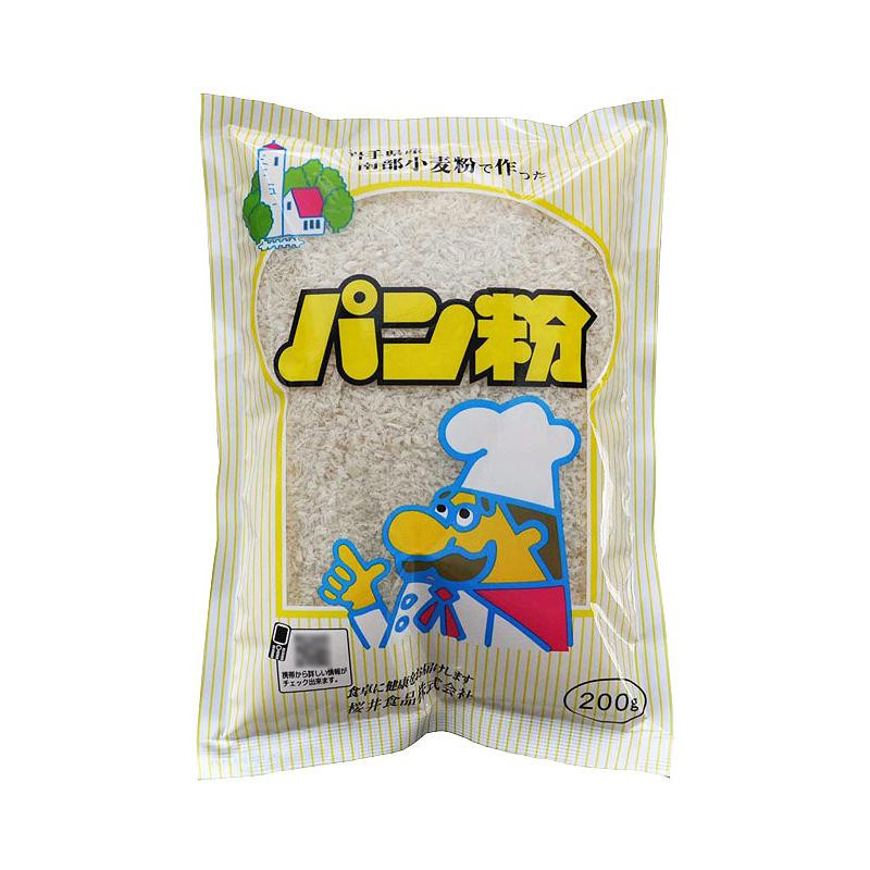 桜井食品 国内産パン粉 200g×20個