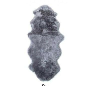 ムートンフリース 長毛手合い 約58×175珊 LWR00517 GY・薄墨色