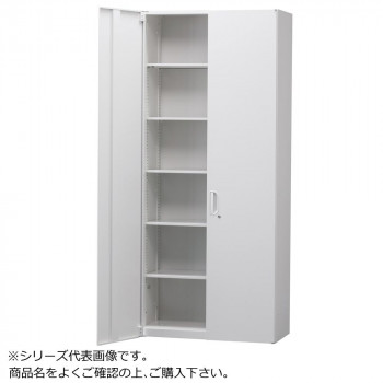 豊國加工 壁面納める庫浅型両開きH2100 白いこと HOS-HRLSX BN-90色(白いこと)
