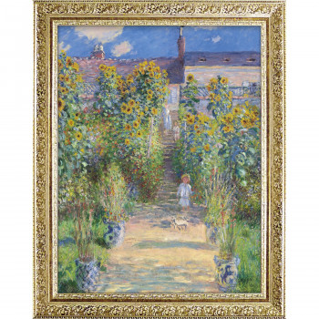 ミュージアムアートシリーズ モネ「ヴェトゥイユの画家の庭」 MW-14016｜ワールドデポ