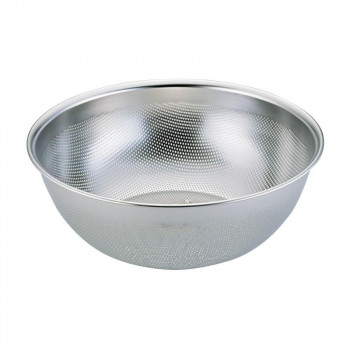 三宝工業 UK 18-8 HACCP パンチングボールザル深型 30糎 AC4027