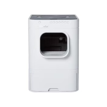 LavvieBot S 自動掃除と自動砂補充のネコ用トイレ Lavvie Bot S Automatic Cat Litter Cleaner and Refiller 猫砂 消臭 多頭飼い 大容量 大掃除 清掃 家事ラク 時短
