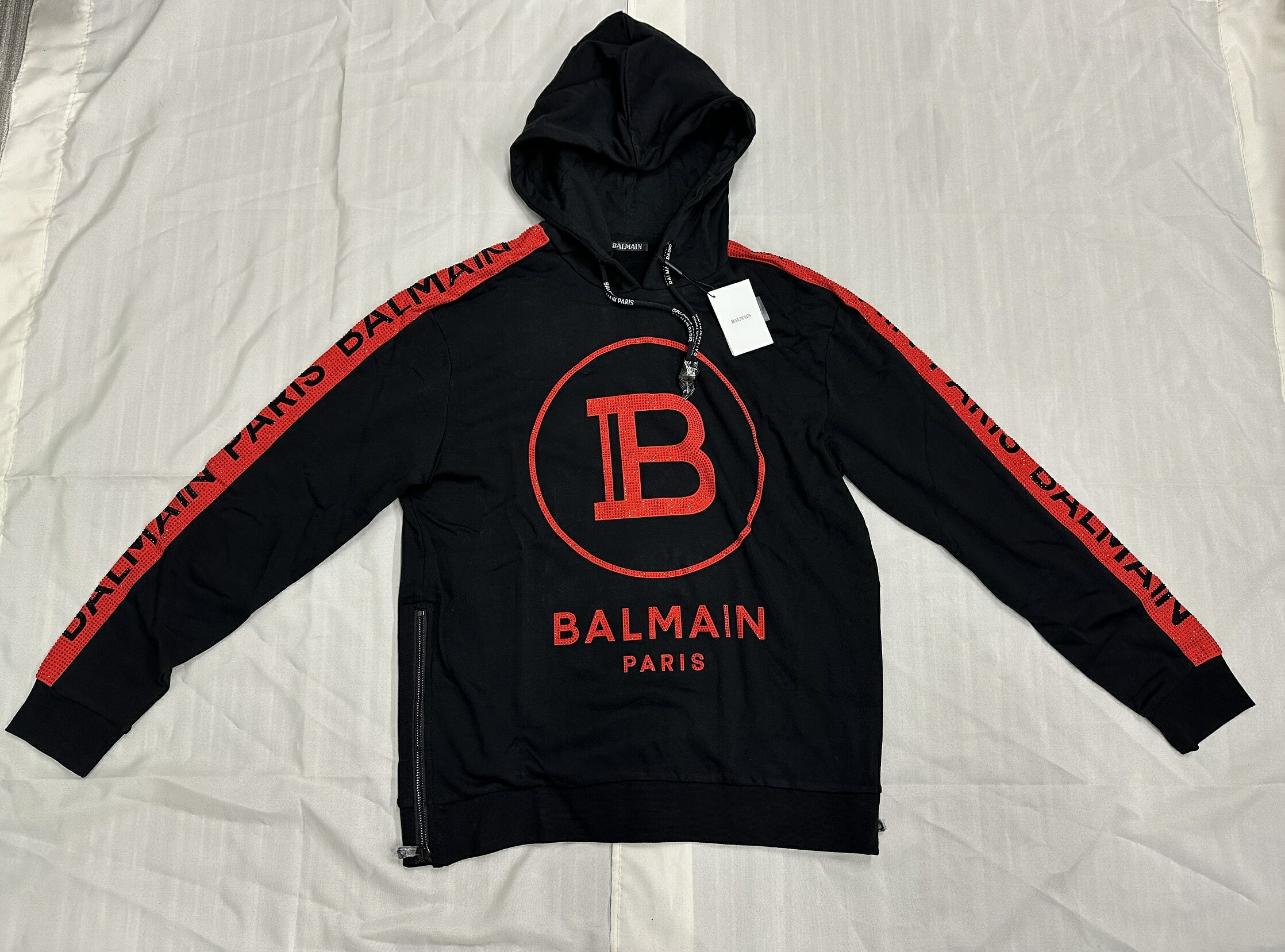 楽天市場】【中古】 BALMAIN （ﾊﾞﾙﾏﾝ） ジップアップ ZIP ﾊﾟｰｶｰ メンズ