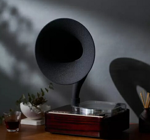 楽天市場】HOFEINZ 天然木材 蓄音機 純銅ホーン 工芸品 マルチレコード