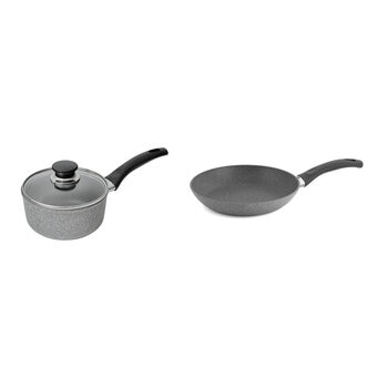バッラリーニ コルティナ フライパンと片手鍋 Ballarini Cortina Frypan & Saucepan 時短料理 新生活 引越し 毎日使い 料理
