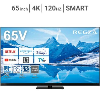 レグザ 65インチ 4K 量子ドット ミニLED 液晶テレビ 65Z870N(C) REGZA 65Z870N(C) TV 4Kテレビ 大画面 映画 ゲーム 高画質