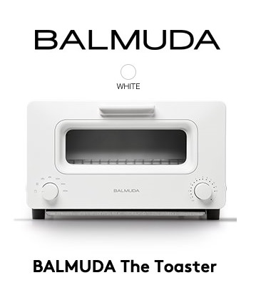 BALMUDA The Toaster 感動のトースター K01E-WS バルミューダ オーブントースターホワイト白 高機能デザイン家電 バルミューダデザイン グッドデザイン賞受賞 キッチン家電　調理器具ザ・トースターK-01E-WS K01-EWS K01EWS