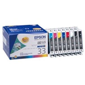EPSON エプソン インキ薬莢 純然たる 【集積回路8CL33】 8色容器に並べる